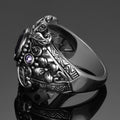 Vintage Jewelry 3ct Amethyst 925 Sterling Silver Ring