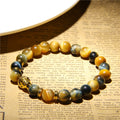 Royal Blue Tiger Eye Men's Bracelet