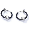 V.YA Stainless steel New Fashion Round Punk Hip Hop Street