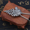 Punk Vintage Wolf Pendant Necklace
