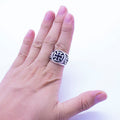 New Design Vintage Cross Rings for Party