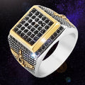 Personality Vintage Islamic Men's Titanium Steel Ring