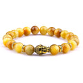 Royal Blue Tiger Eye Men's Bracelet