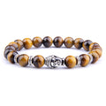 Royal Blue Tiger Eye Men's Bracelet