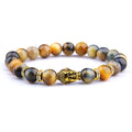 Royal Blue Tiger Eye Men's Bracelet