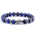Royal Blue Tiger Eye Men's Bracelet