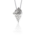 Punk Vintage Wolf Pendant Necklace