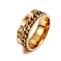 Men's Rock Ring Stainless Steel