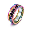 Men's Rock Ring Stainless Steel