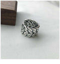 Retro Vintage Silver Color Big Rings