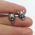 Hip Hop Punk Men's Earrings Skull