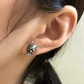 Hip Hop Punk Men's Earrings Skull