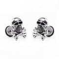 Titanium Steel Ear Ghost Studs Personality jewelry gift