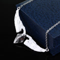 Necklace Angel Wings Crystal Pendant