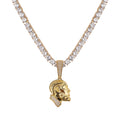 Nipsey Hussle Avatar Side Face Pendant American Rapper