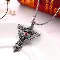 Retro double layer six-star necklaces