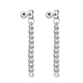 Alisouy 1pc Chain stud earrings