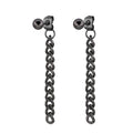 Alisouy 1pc Chain stud earrings