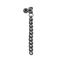 Alisouy 1pc Chain stud earrings