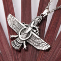 Ahura Mazda Religion Pandent Statement Necklace