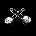 New 1 Pair Stainless Steel Safety Pin Earring
