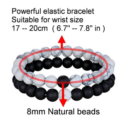 Cubic Zircon Hand Jewelry Beads Bracelet Elastic
