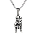 Punk Rock&Roll Hand Chain Necklaces