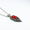 Shadowhunters Necklace Red Glass