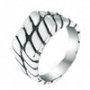 Titanium Steel Black Fashion Scrub Hipster