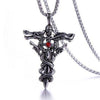Retro double layer six-star necklaces